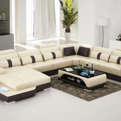 China Sofa Couch Sofa In China Sofa Couch Sofa In China Style U-shaped Sectional Sofa White Modern European Soft Leather for sale