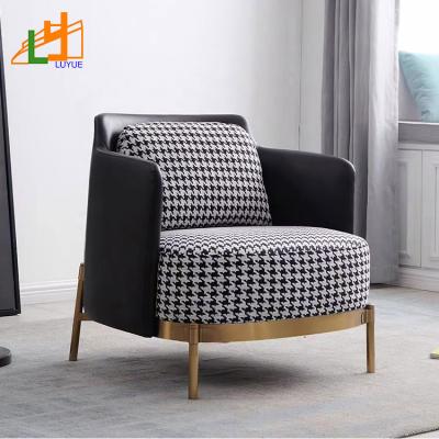 China (Others) (Others) 2021 Adjustable New Design Living Room Sofa Chair Velvet French Lounge Adjustable Armchair Furniture for sale