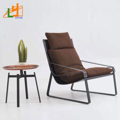 China (Others) (Others) Modern Design Adjustable Adjustable Furniture Set Concave Stainless Steel Frame Sofa Armchair for sale