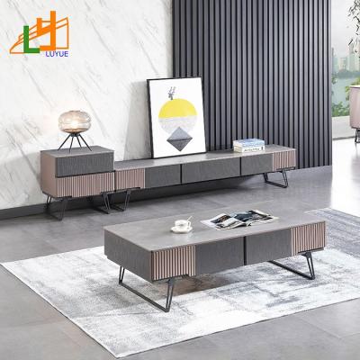 China Factory Wholesale Adjustable TV Cabinet Combination Set (Other) Cheap Storage Cabinet (With Solid Wood Legs TV Stand for sale