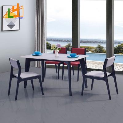 China (Other) (Other) Adjustable Home Furniture 8 Person Adjustable Dining Table And Chairs Dining Table Set Luxury Dining Room Furniture for sale