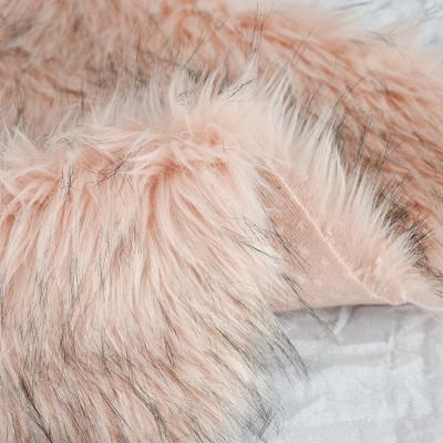 China Wholesale 100% Polyester Plush Rabbit Faux Fur Fabric Home Textile Home Textile for sale