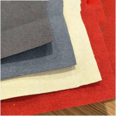 China Durable Leather Anti-Mildew Microfiber Suede Fabric For Shoes And Bags for sale