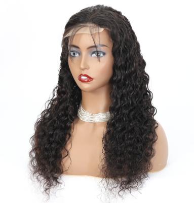 China Indian Wholesale HD Transparent Unprocessed Deep Wave 13x4 Raw Hair Wig Unprocessed Lace Front Wig New Arrival Curly Wig Youfa for sale