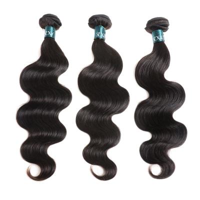 China Body Wave Cuticle Aligned 100% Virgin Human Hair Raw Bundle , Brazilian Virgin Body Wave Super Virgin Hair Double Drawn for sale