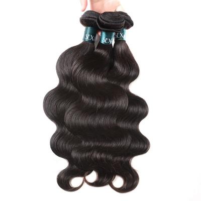 China Brazilian Body Wave Virgin Hair Bundles 100gram Hair Bundles And Closure Cuticle Aligned Hair Extension for sale