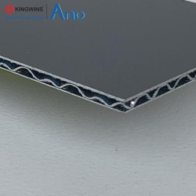 China Artistic Ceilings A2 Sandwich Panel Aluminum Metal Sheet Construction Anti-fire Wall Ceiling Fire Retardant Material PVDF Coating for sale