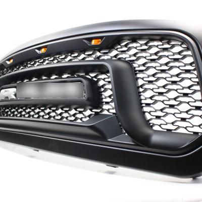 China Auto Accessories Front Grill Gloss Black Modified Car Front Grille For Dodge Ram 1500 For Dodge Ram 1500 for sale