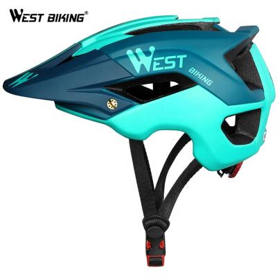 China Breathable Breathable / Road CYCLING Mountain Bike Helmet Bike MTB Inner Padding WESTERN / Raid Fractional Bicycle Carbon Helmet Gear Sun Visor Cycle Riding Helmet Packing for sale