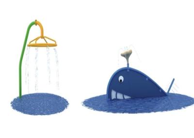 China Fiberglass Kids Water Playground For Splash Toys Water Park Equipment for sale