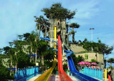 China Adult High Speed Tall Water Slides for sale