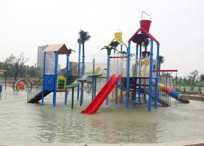 China Swimming Pool Water Park Construction , kids outdoor Aquatic Playground Equipment for sale