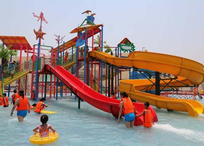 Chine Équipement coloré de terrain de jeu de l'eau de bord de la mer à vendre