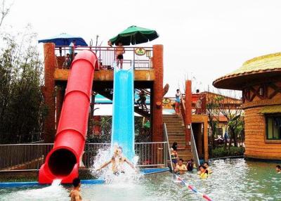 Chine Glissière d'eau de tube d'adultes, glissière Barreled extérieure de piscine d'Inground de traîneau à vendre