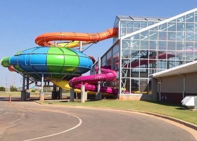 China Industriële Aqua-van de de Buisdia van het Waterpark het Fiberglascapaciteit 360 Personen/H van Gaint Te koop