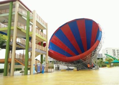 China Equipamento super do parque temático da altura da plataforma da corrediça de água 14.6m do furacão à venda