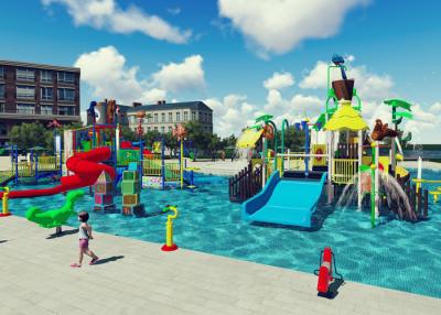 China Swimmingpool-Projekt-Aqua-Park-Entwurfs-wechselwirkende Spray-Park-Ausrüstung zu verkaufen