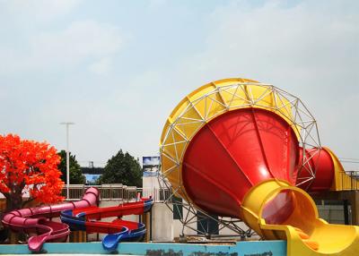 China De grote Dia's van het Zwembadwater, Openlucht Commerciële het Waterdia van de Glasvezeltrechter Te koop