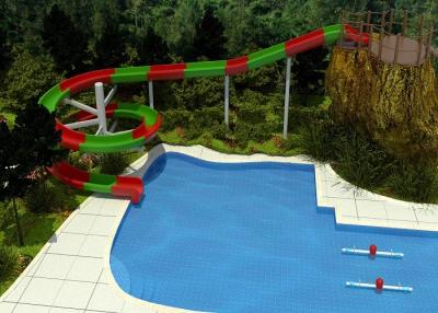 China 2 Dia's van het persoons de Openlucht Zwembad voor Familietoevlucht/het Waterdia van het Avonturenpark Te koop