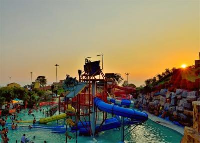 China Mischungs-Farbwechselwirkendes Aqua Playground For Hotel Swimmingpool zu verkaufen