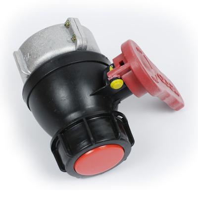 China General factory direct sales discount ibc tank valve thread plastic ball valve for sale