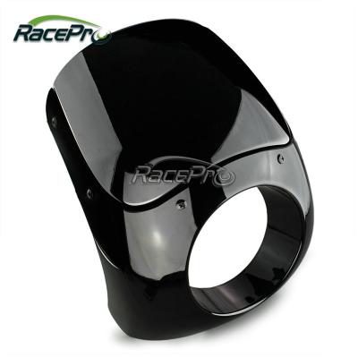 China ABS Plastic Motorcycle Black Bike Sport Fairing Cowl Windshield For Harley Sport Glide 35 39 4149mm for sale