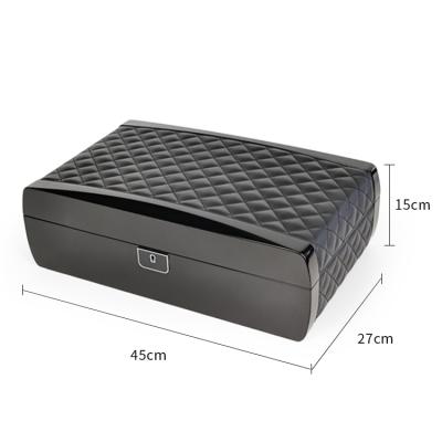 China Wholesale Recyclable Luxury Leather Wooden PU Gift Packaging Box for sale