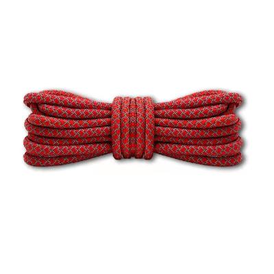 China Latest Products Outdoor Sports Flat Round Thick Rope Polyester Laces for sale