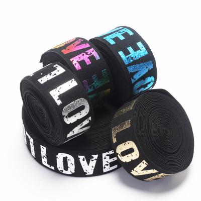 China Factory Wholesale Viable Black Flat Dog Printed Webbing Strap from Poliester for sale