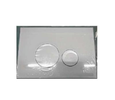 China HK176 Double-flow HK176 ABS chrome glass tank toilet toilet spray test buttons inwall button panel tank plate silver for sale