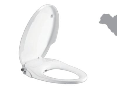 China Silent Clean Soft Narrow Bidet Cover Toilet Seat China Bidet Cover Popular Toilet Seats HI8106 V-shape Self Spout Type Smart Seat for sale