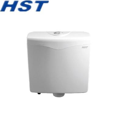 China HS104 Double-Flow WC Flush Plastic Toilet Cistern Double Wall Hung PP Toilet Flush Double Cistern for sale