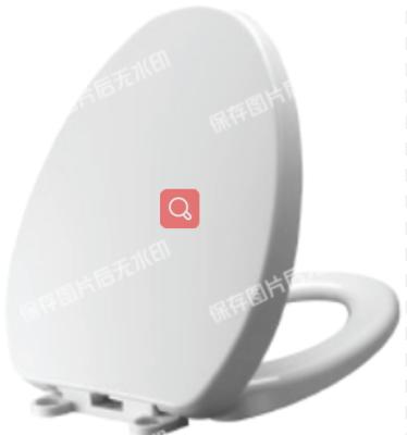 China Whole Sale U Toilet Seats HI8221S Slow-end Shape Toilet PP Seat Cover White Adult 3d Antibacterial Toilet Seat for sale