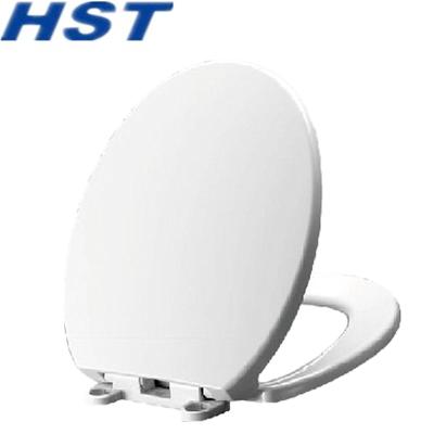 China HI8200S Toilet Seats HI8200S Slow-End Wc Silent Cover Adult Slow-End Toilet Seat Cover Bathroom PP D-Shape Toilet Seat Cover for sale