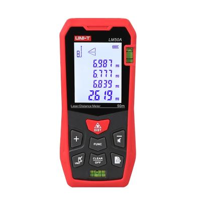 China LM laser distance meter millimeter accuracy LM50A LM70A LM100A LM120A 122mm * 52mm * 29.5mm 50m 70m 100m 120m for sale