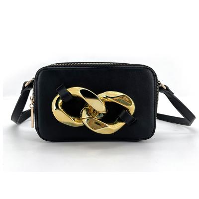 China 2022 New Design Fashion Ladies Women Messenger Shoulder Black Cross Mini - Body Bag for sale