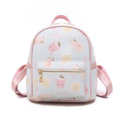 China 2022 New Design Water Resistant Handbag for Woman Korean Fashion Trendy Bags for Girls Cute Princess Girl Child Leather Backpack Wholesale for sale