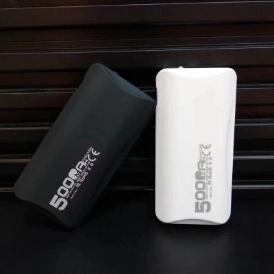 China LED Display ASPOR Power Bank A366 Rubber Printing Small Case Design 5000 mAh Capactity for sale