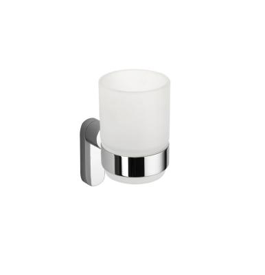 China tumble holder 87703-Square &Brass&Chrome color &glass & Bathroom Accessory&fittings&Sanitary Hardware for sale