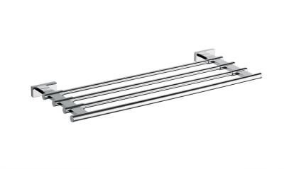 China Towel rack 87211-Square &Brass&Chrome color & Bathroom Accessory&fittings&Sanitary Hardware for sale