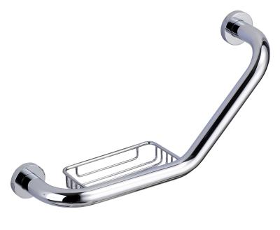 China Grab Rail &handrail with basket&Shower handrail 1802,bathroom accessory for sale