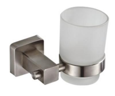 China Tumbler holder83403-Square&Stainless steel 304&Brush,glass &bathroom &kitchen,sanitary for sale