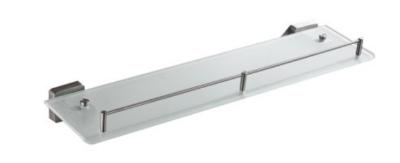 China Glass Shelf 83410 -Square &Stainless steel 304&Brush&glass & Bathroom Accessories&kitchen,Sanitary Hardware for sale