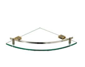 China Glass shelf85210B-Square &Brass&Nickel Brush +Golde&,toughen&frosted glass&bathroom accessory&fittings&Sanitary Hardware for sale