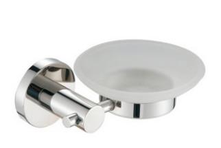 China Soap Dish 83702-Polish &Round &stainless steel 304&glass& bathroom &kitchen&Sanitary Hardware for sale