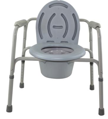 China Fodable Reusable Commode Chair Hot Selling Amazon Portable Toilet Seat For Elderly for sale