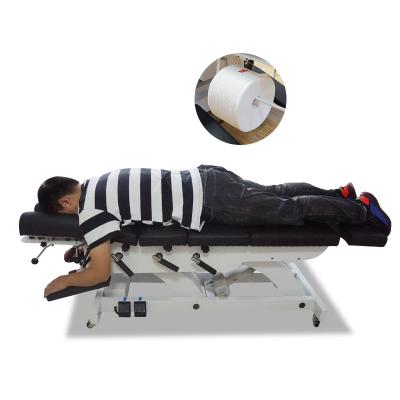 China Factory Direct Sales Examination Couch Physiotherapy Table Chiropractic Acrylic Clinical Electric Infrared Heating Portable Table for sale