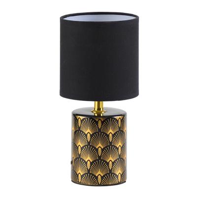 China Lighting works living room unique wholesale decoration lamp bedside hotel design ceramic table lamp for sale