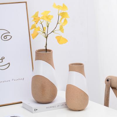 China New Arrival Amazon Hot Sales Wedding Decoration Planter Handmade Tall Vase Ceramic Flower Vase for sale