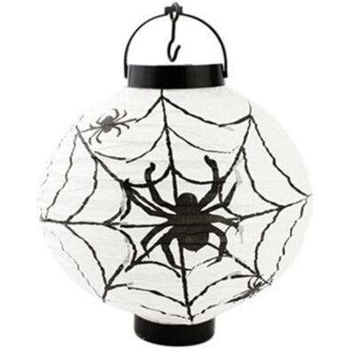 China Wholesale Europe Halloween Paper Spider Bat Ghost Pumpkin Hanging Lantern For Halloween Decoration for sale